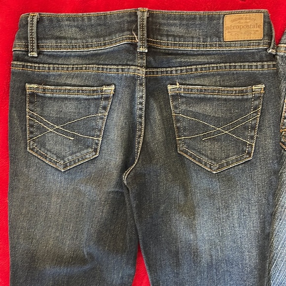 Package deal. 2 pair of aeropostale jeans. Size 00S and 00R - Picture 2 of 15